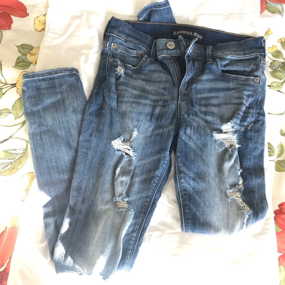 Express skinny jeans